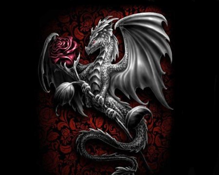 Дракон красивый