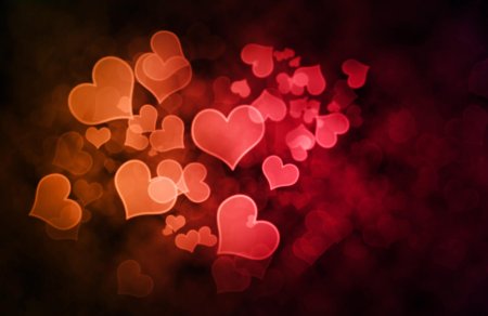 Блики сердечки