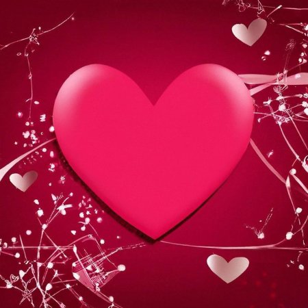 Сердечки для фона