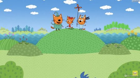 Три мультфильм кота