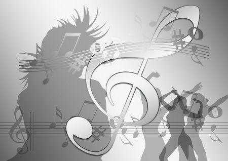 Рисунок на музыкальную тему