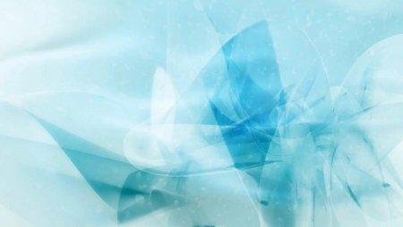 Абстракция голубая