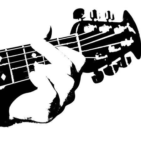 Электрогитара рисунок