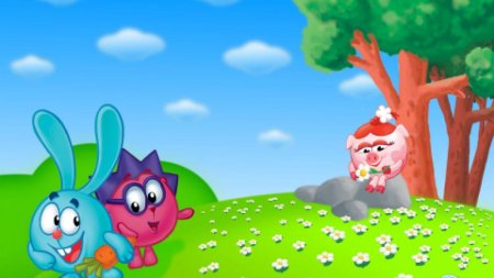 Смешарики Крош и Нюша