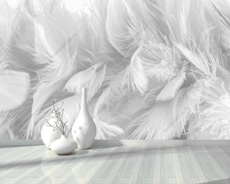 Фотообои перо