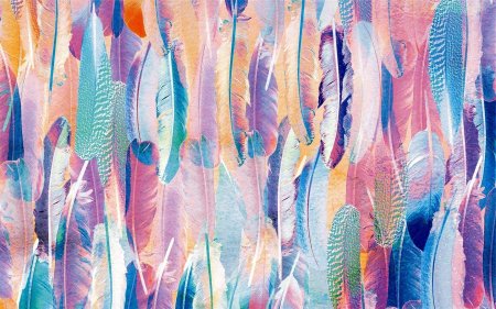 Разноцветные перья