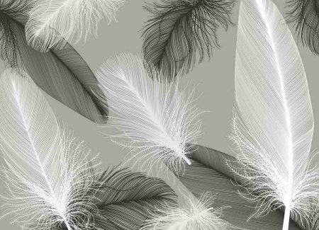 Перья в интерьере