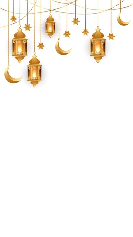Ramadan золотые фонарики
