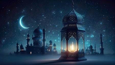 Мечеть ночью