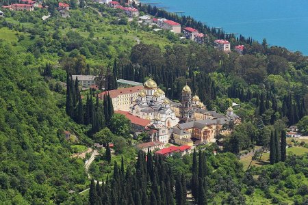 Абхазия новоафонский монастырь гагры