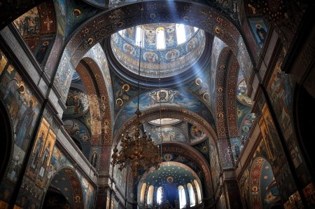 Новоафонский монастырь абхазия внутри