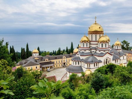Абхазия мужской монастырь симона