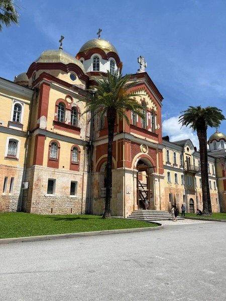 Гудаутский район новый афон новоафонский монастырь