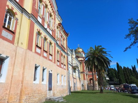 Гудаутский район новый афон новоафонский монастырь