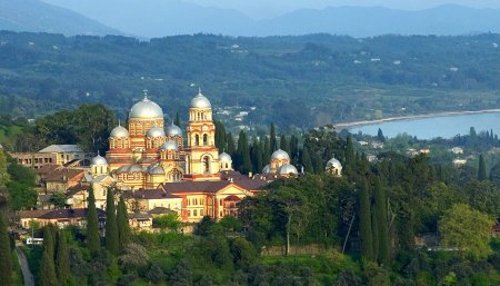 Новоафонский монастырь абхазия новый афон