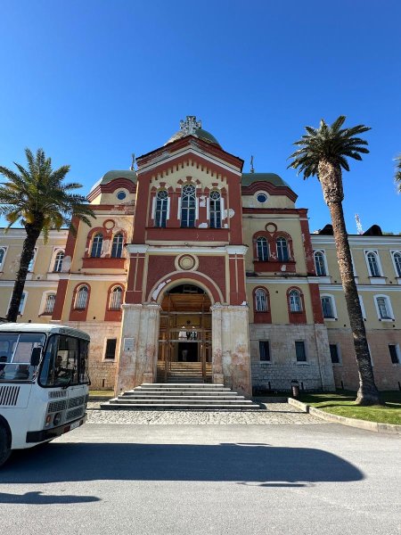 Монастырь в абхазии