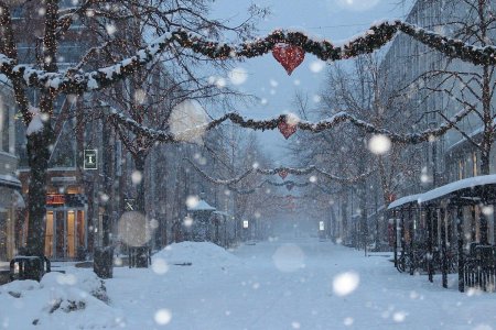 Зима в городе