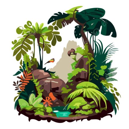 Тропические джунгли