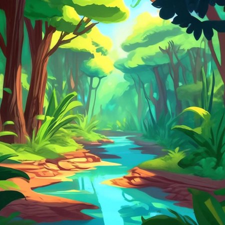 Мультяшные джунгли