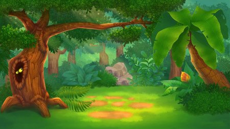 Джунгли рисунок