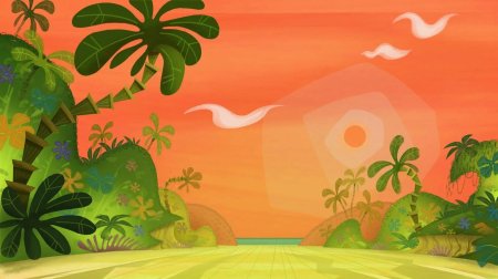 Джунгли мультяшные