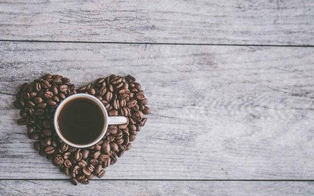 Кофе сердце