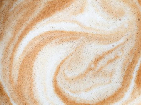 Фактура кофе с пенкой