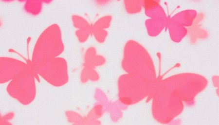 Pink butterfly