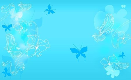 Фон с бабочками для презентации