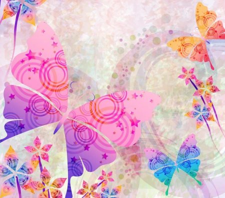 Абстракция бабочки