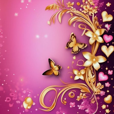 Золотая бабочка