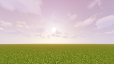 Красивое небо для майнкрафта