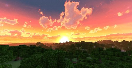 Красивые пейзажи майнкрафт
