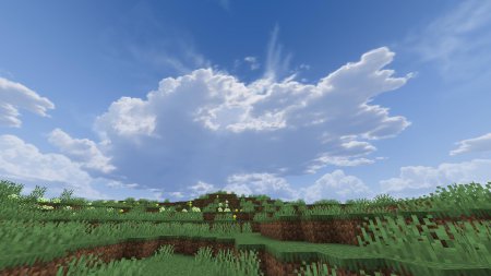 Небо майнкрафт с шейдерами
