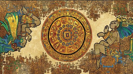 Майя фрески Майя ацтеков