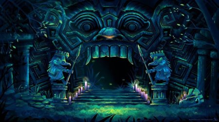 Храм Майя арт