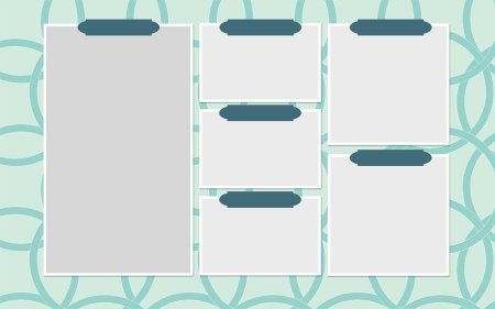 Обои с полочками для ярлыков