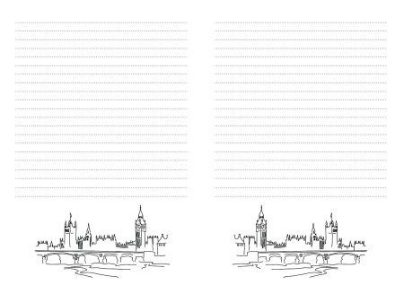 Лондон рисунки