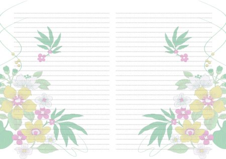 Красивые листы для блокнота