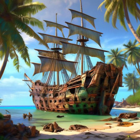 Корабли пиратов