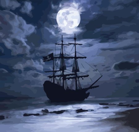 Корабль "Летучий голландец"