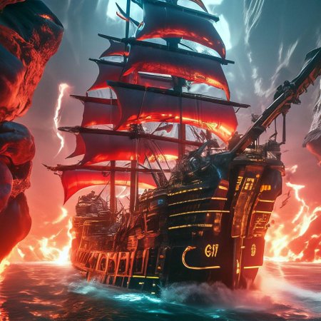 Корабли в море