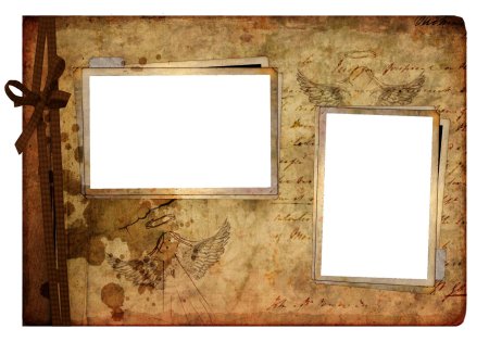 Рамка старый фотоальбом