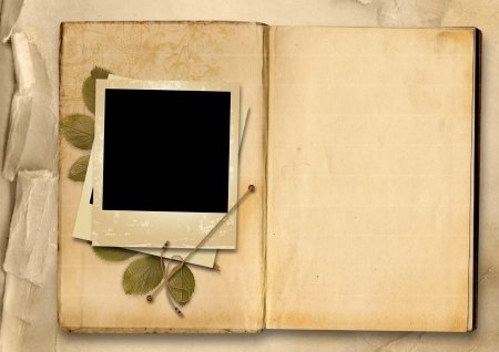 Рамки для старого фотоальбома
