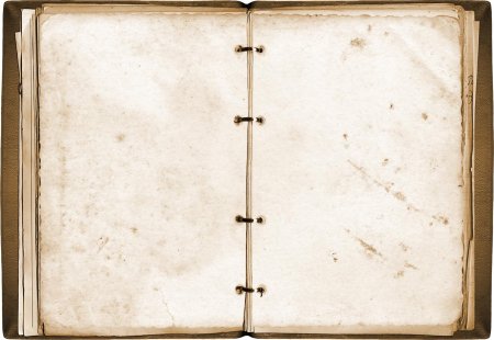 Старая страница альбома