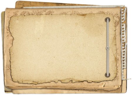 Старый лист бумаги