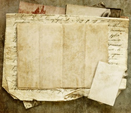 Старая бумага для письма