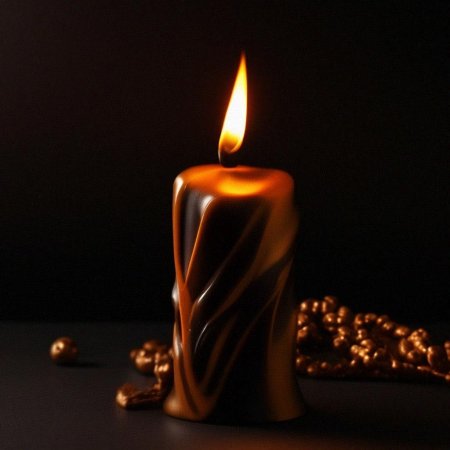 Свеча с огнем