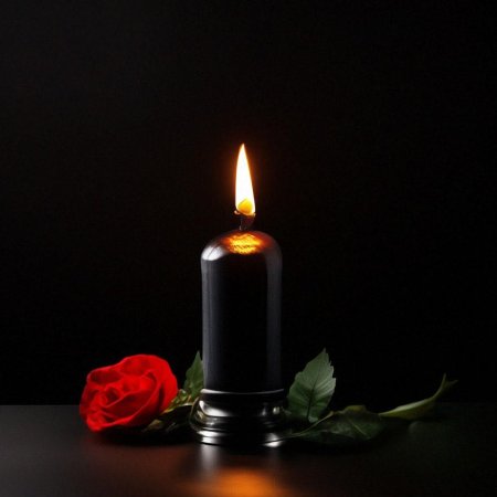 Поминальные открытки со свечами