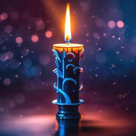 Фон свеча
